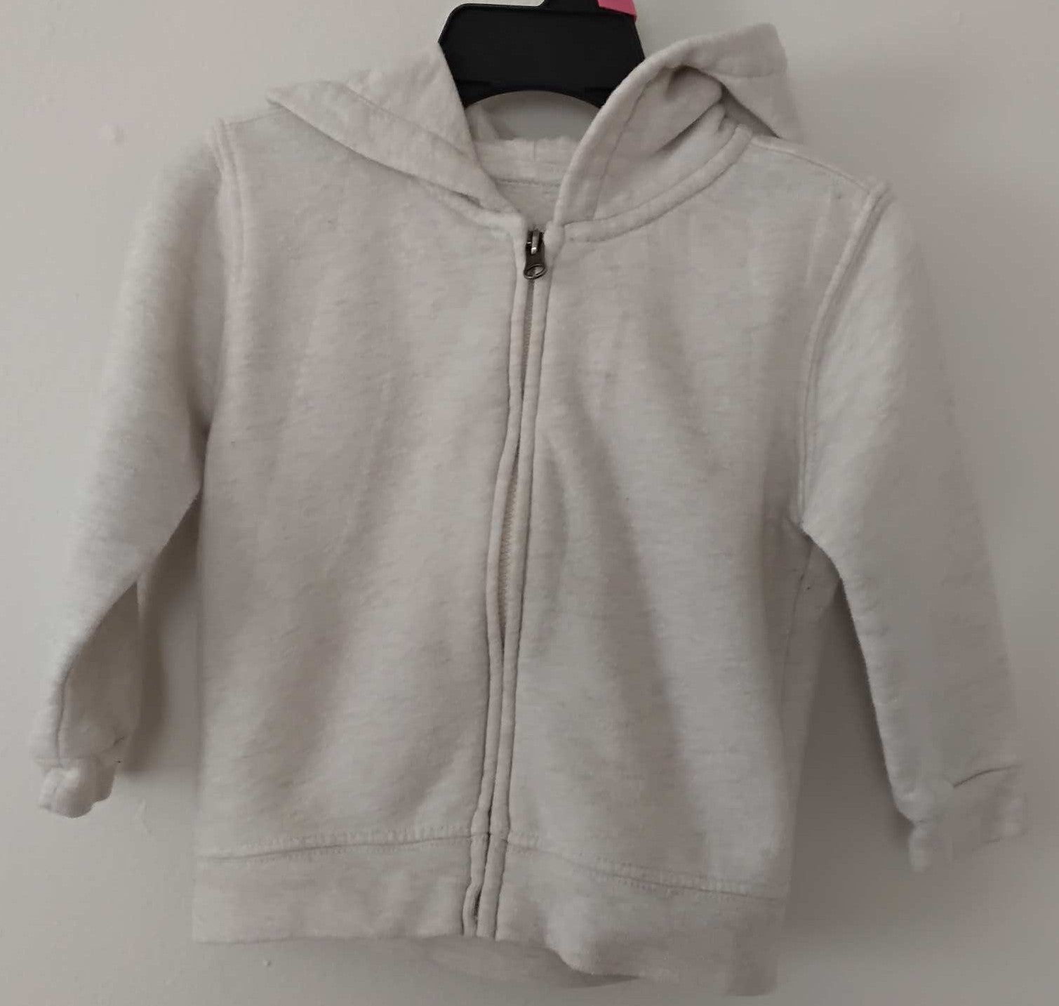 Garanimals • Size 18M • Upcycled Zipper Hoodie against a white background