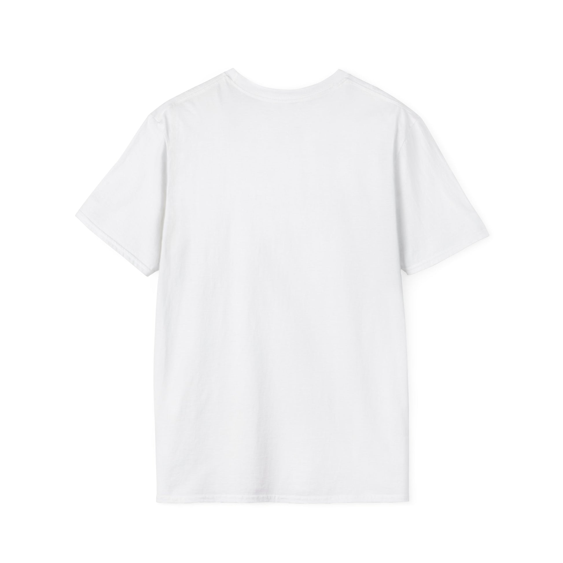 White Affirmations for Anxiety Tee | Hand-Drawn Mental Health Graphic T-Shirt on a white background
